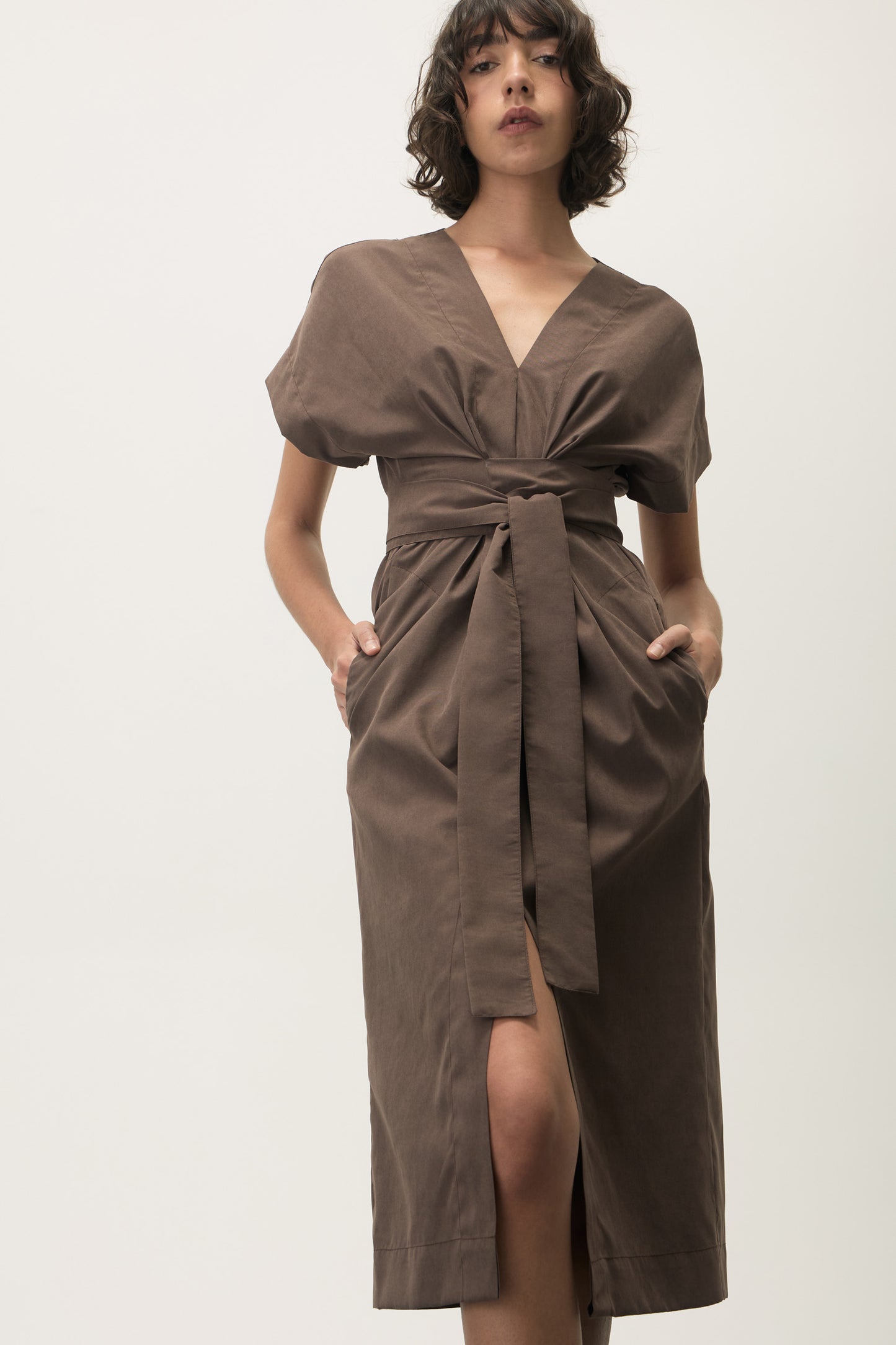 Vestido Michelangelo Marrom