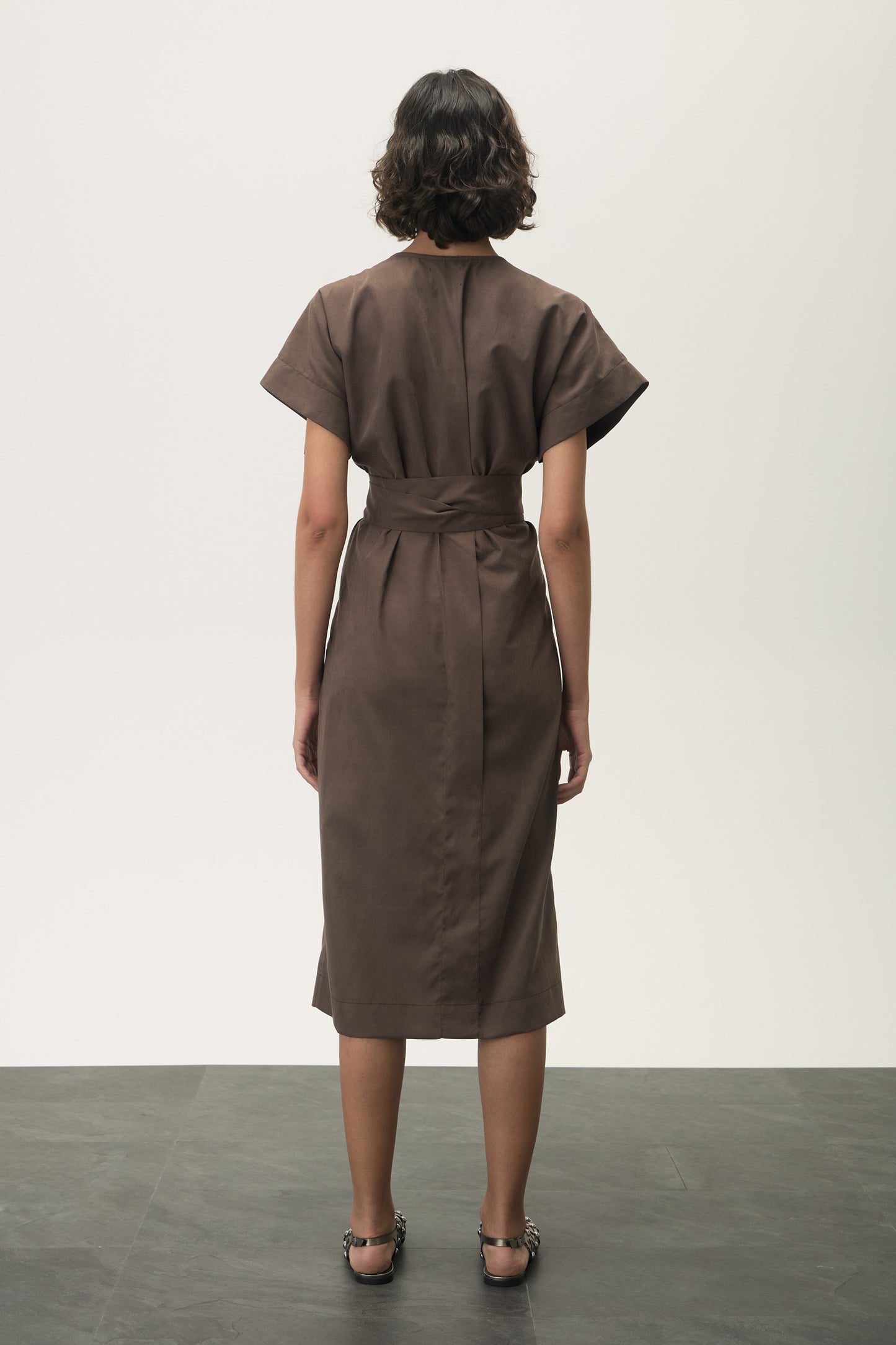 Vestido Michelangelo Marrom