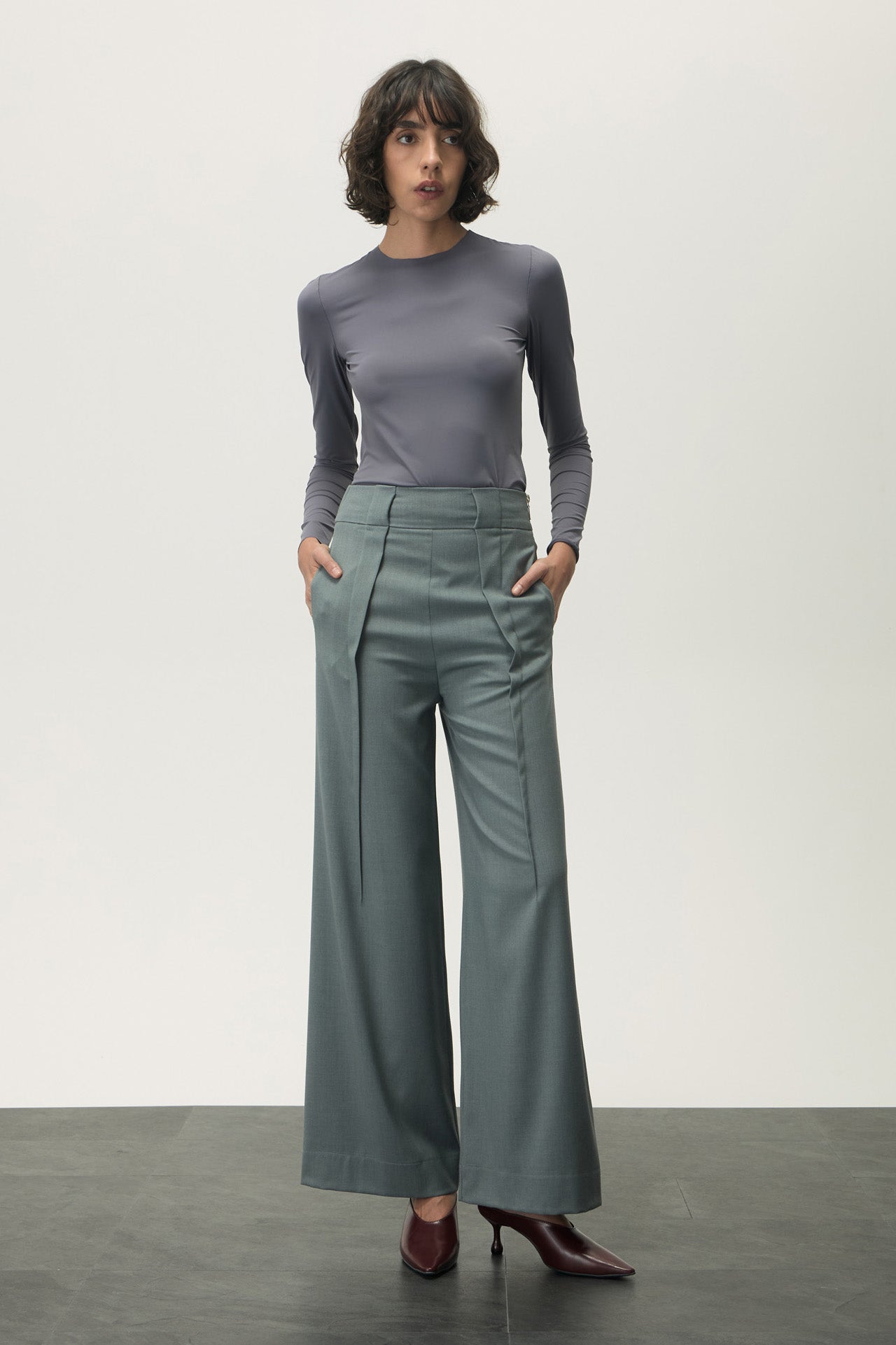Calça Gia Cinza