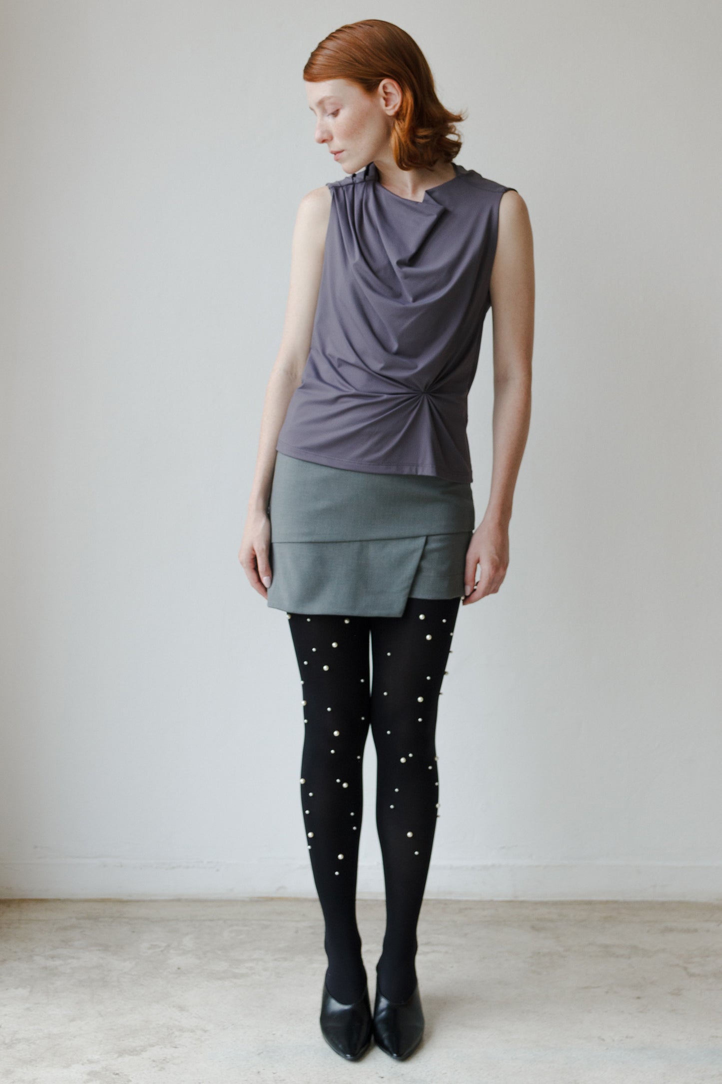 Blusa Iole Cinza