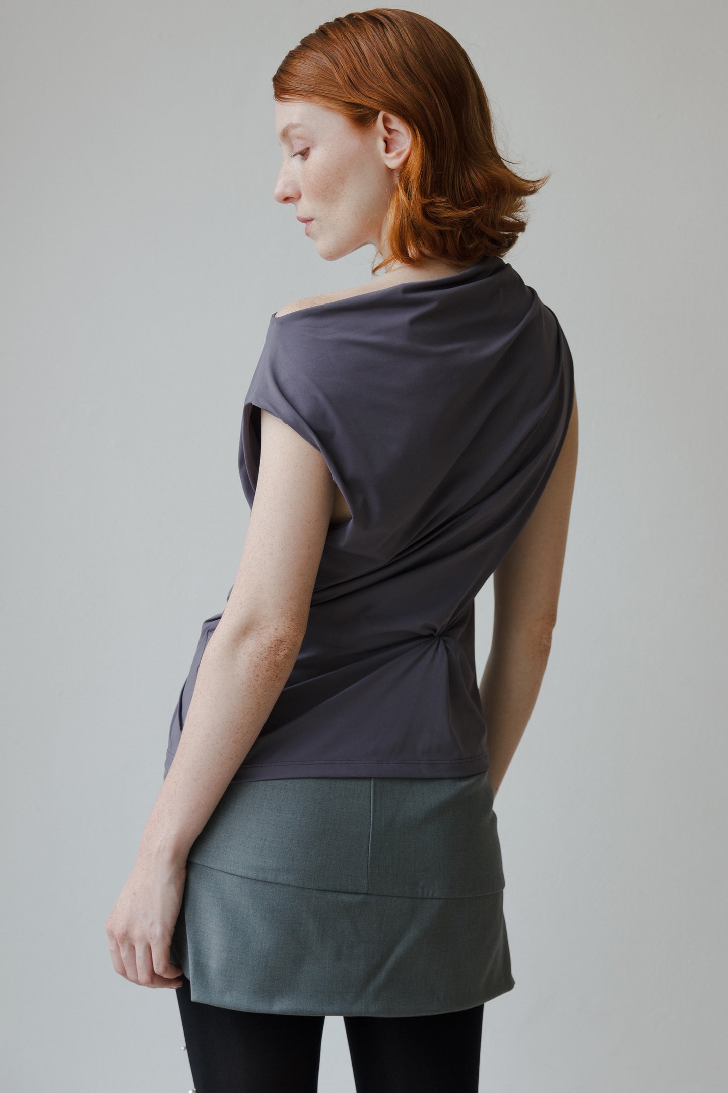 Blusa Iole Cinza