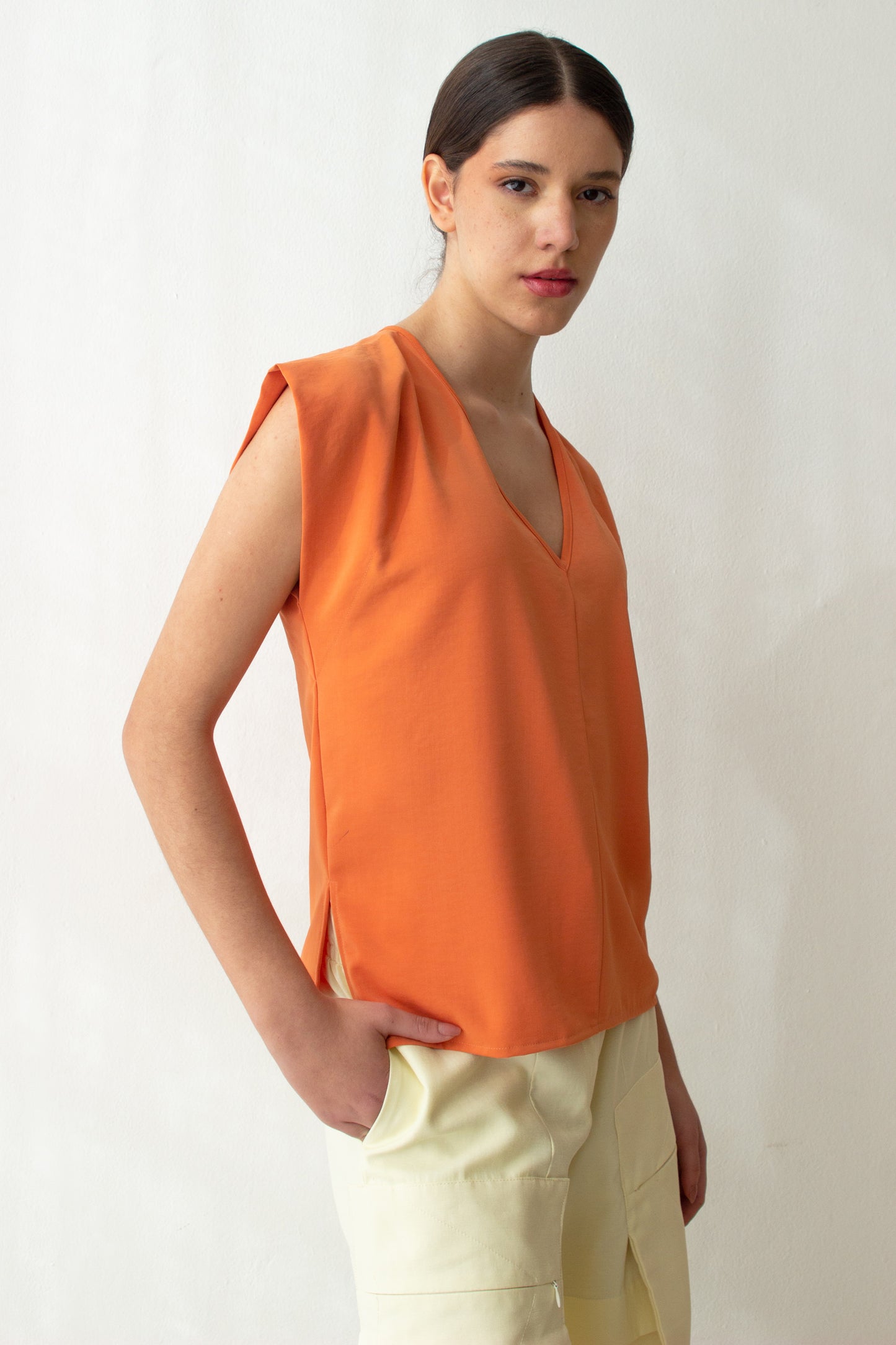 Blusa Papaya Laranja
