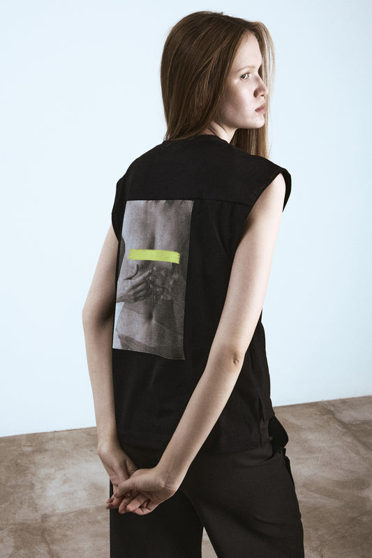 Blusa Torso Preto