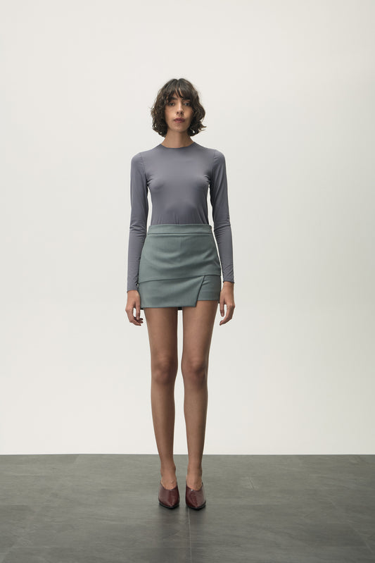 Shorts-saia Gia Cinza