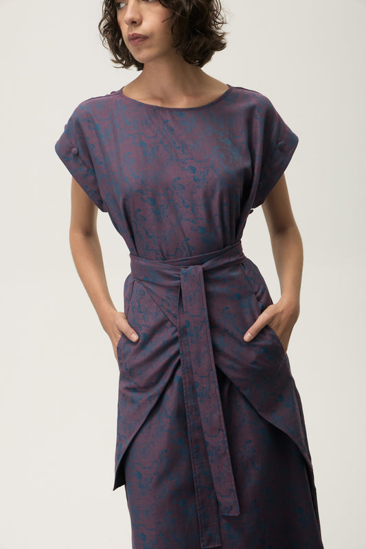 Vestido Hanbok Ametista