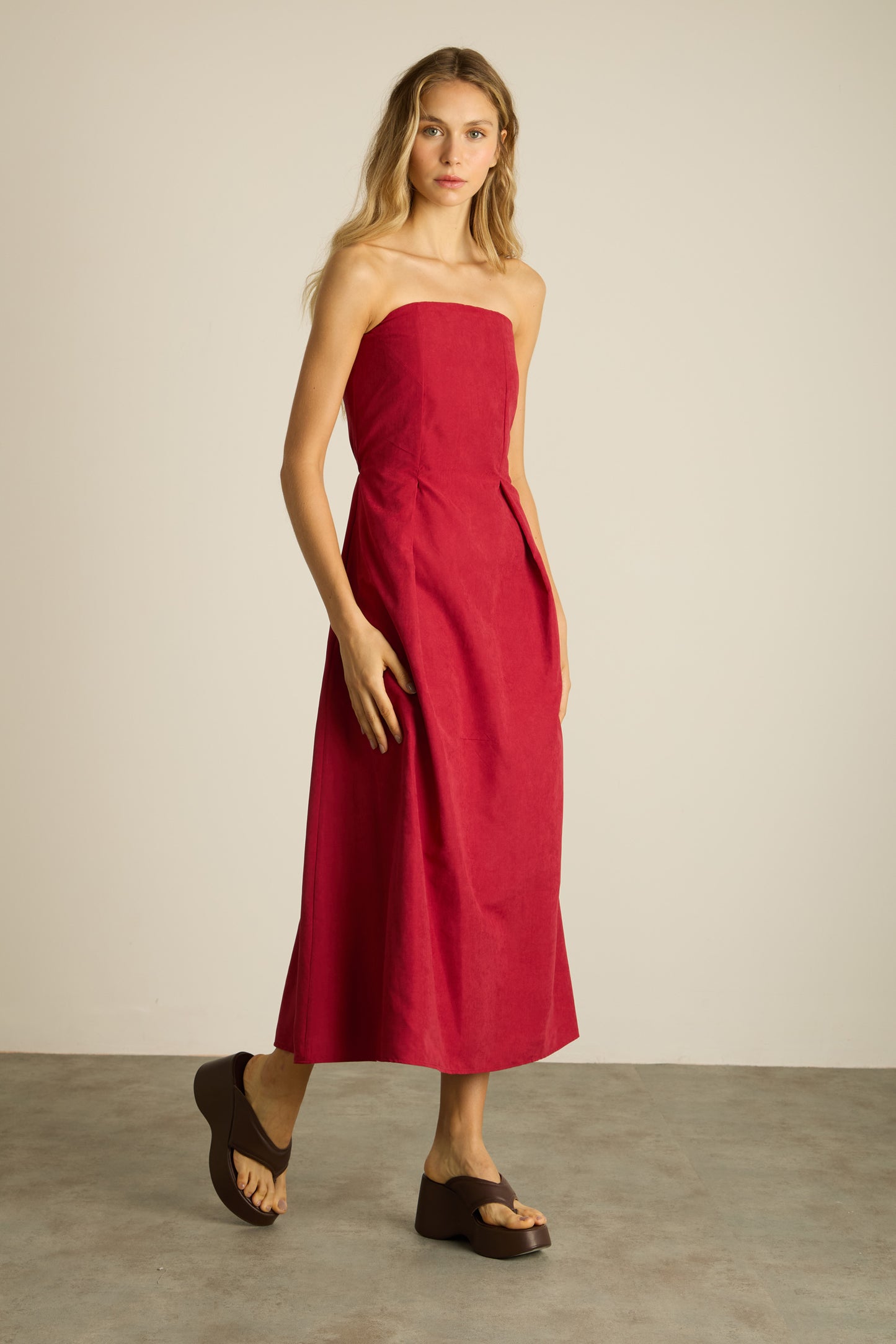 Vestido Degas Vermelho