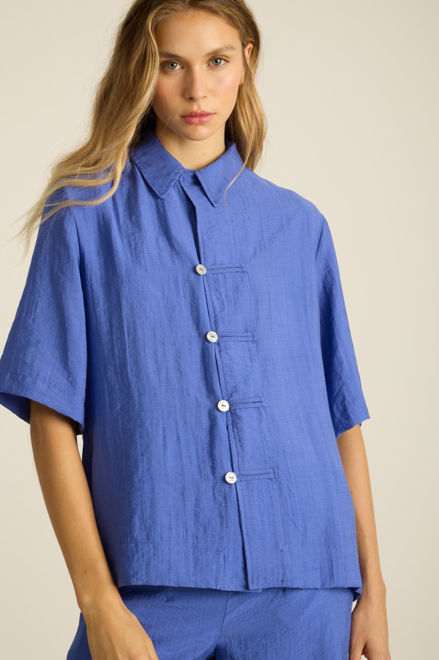 Camisa Jinju Azul