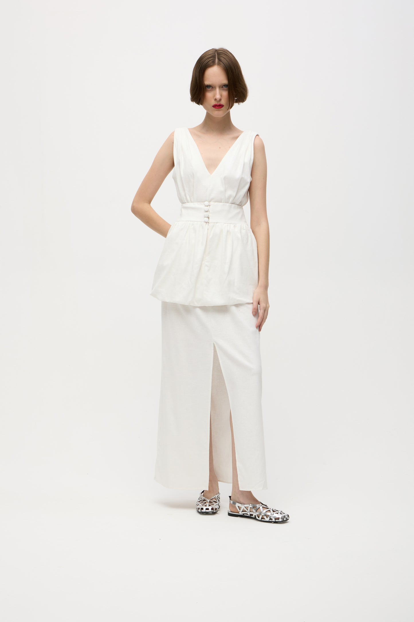 Vestido Aura Off-white