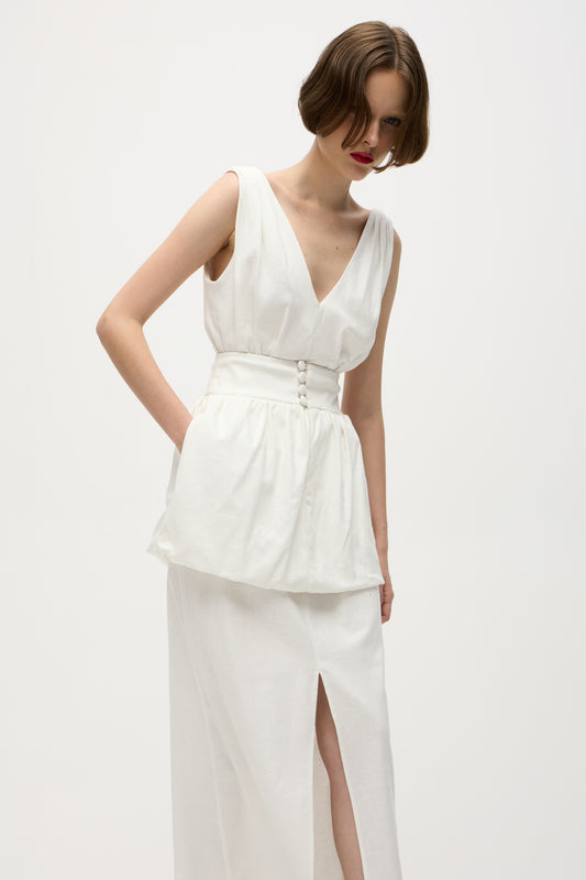 Vestido Aura Off-white