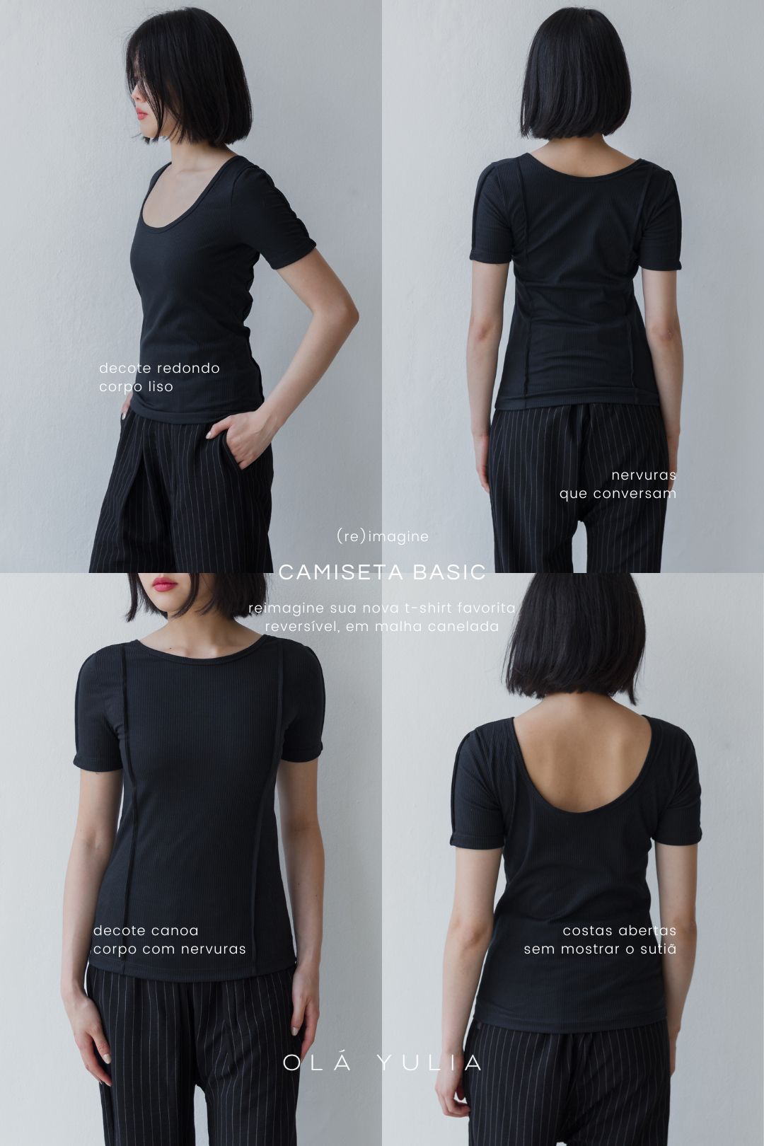 Camiseta Basic Preto