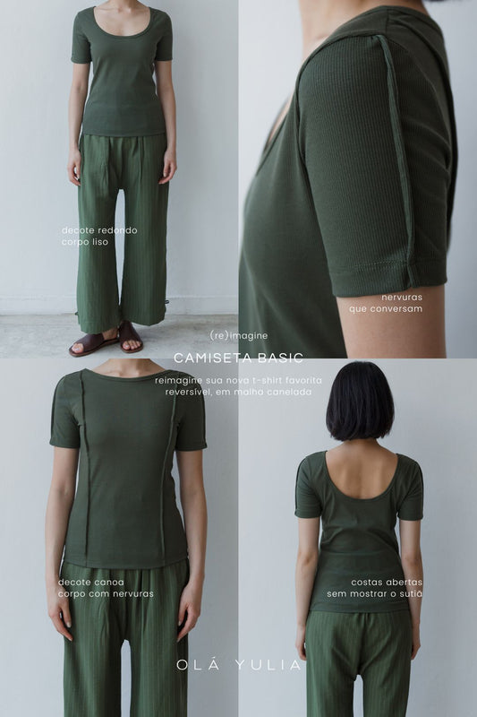 Camiseta Basic Verde