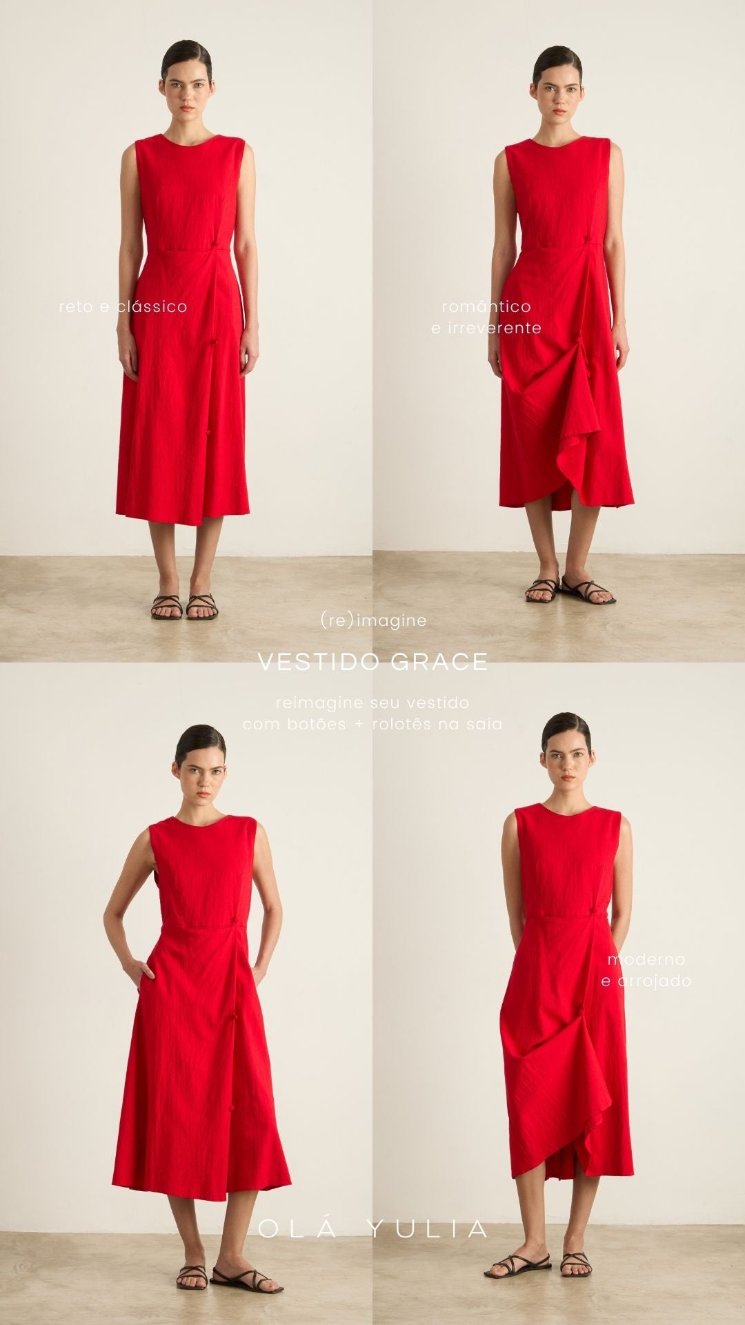 Vestido Grace Vermelho