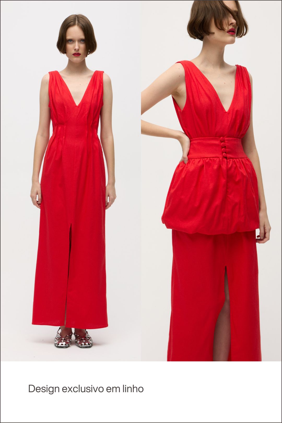 Vestido Aura Vermelho