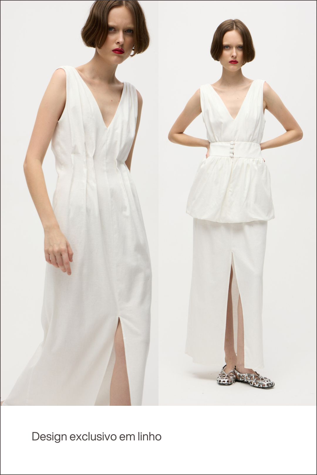 Vestido Aura Off-white