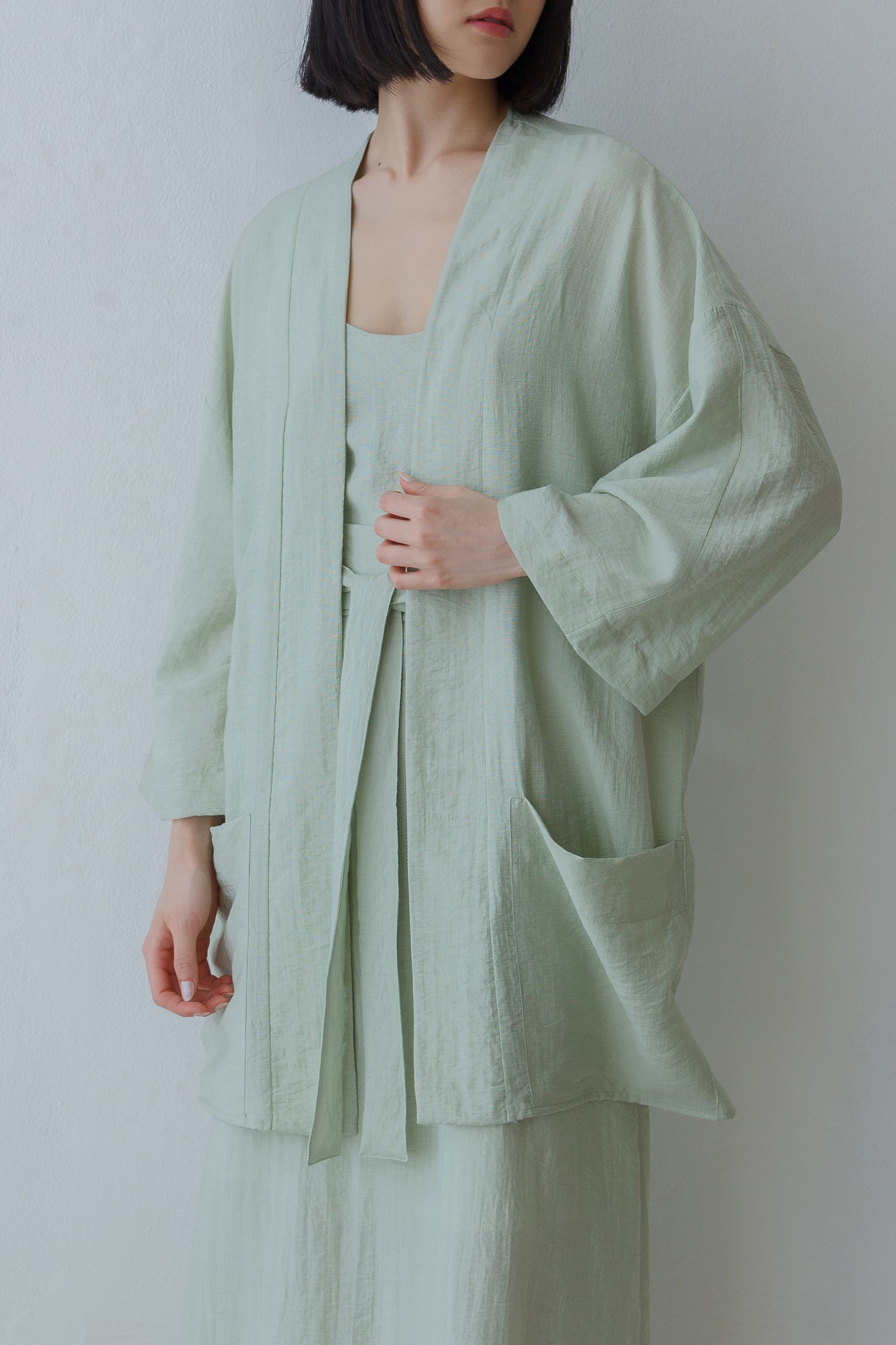 Kimono Perfeito Verde-menta