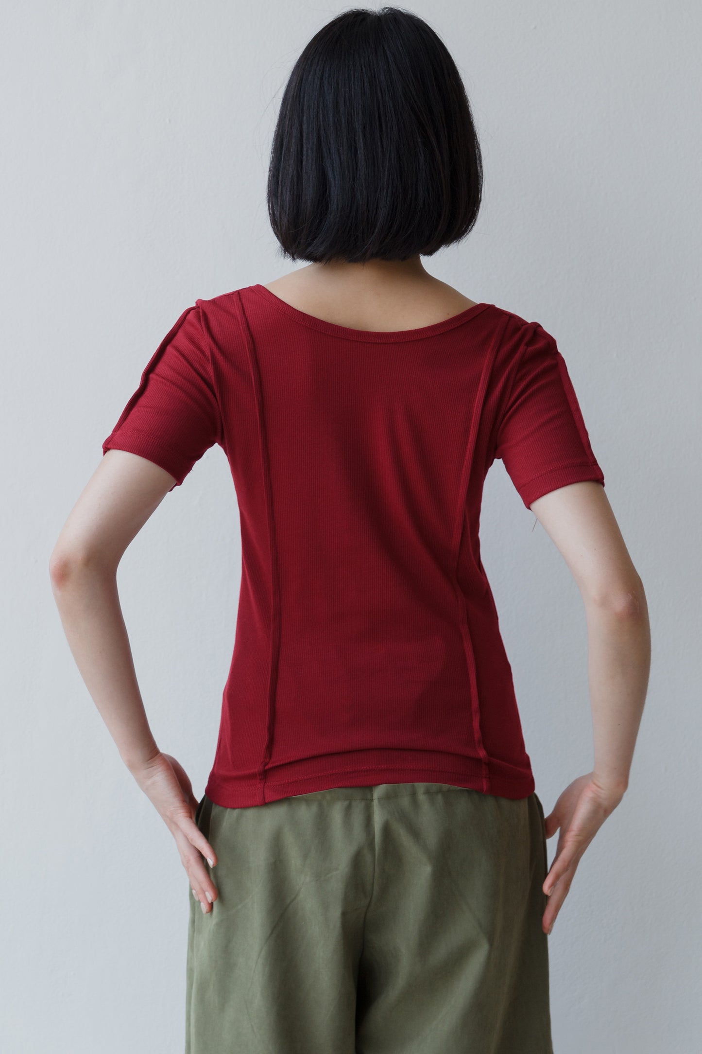 Camiseta Basic Carmim