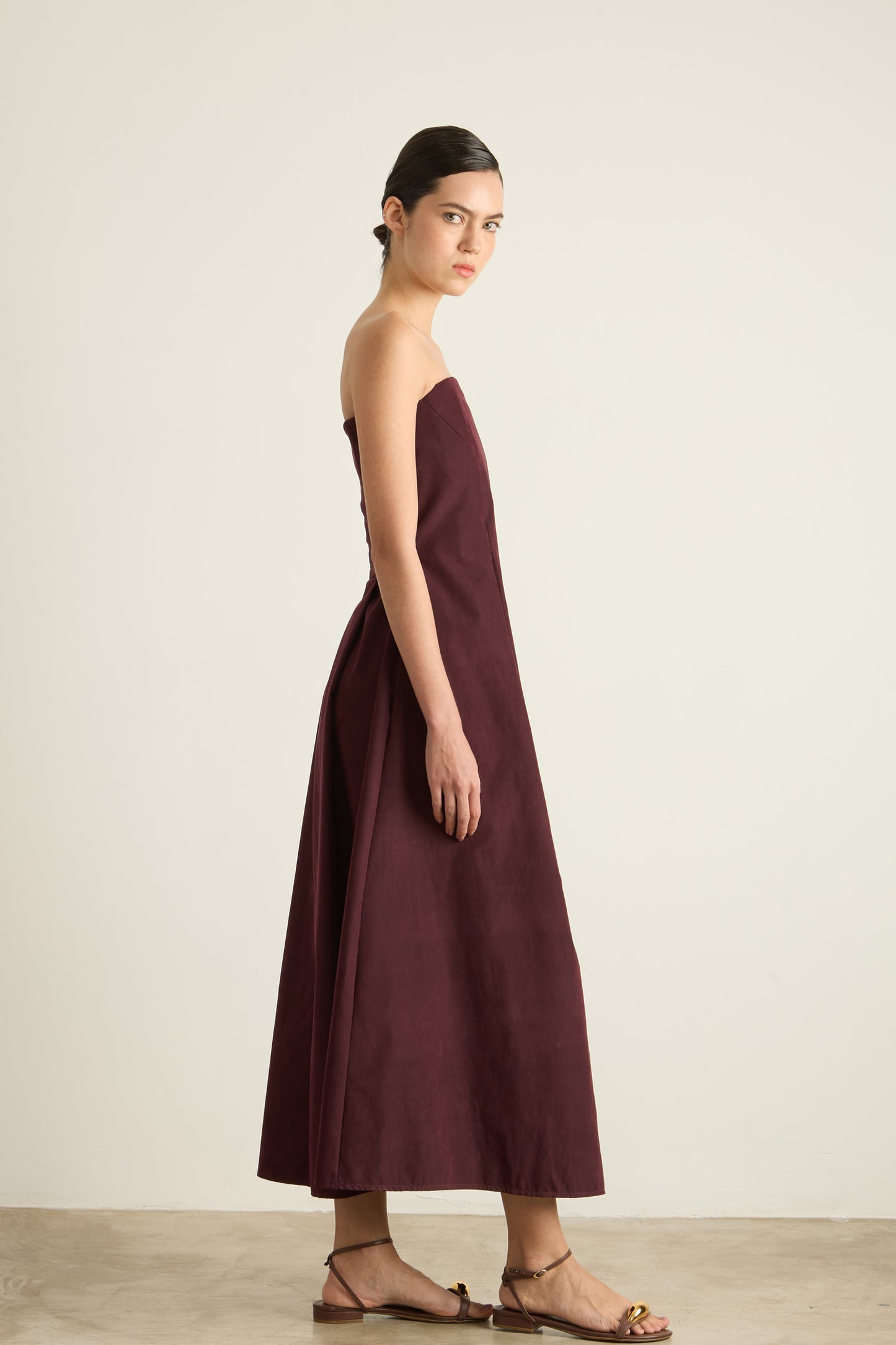 Vestido Degas Vinho