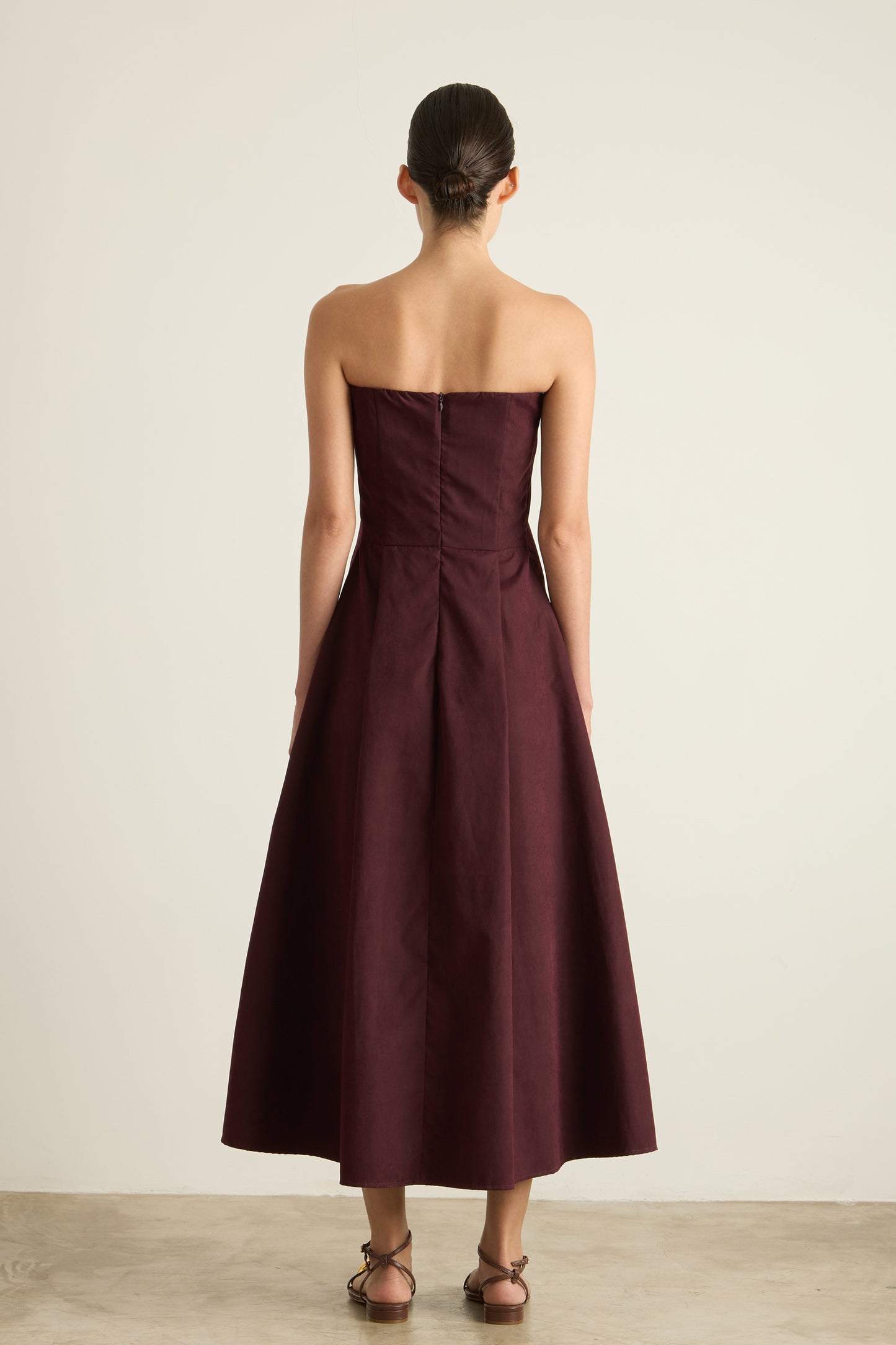 Vestido Degas Vinho