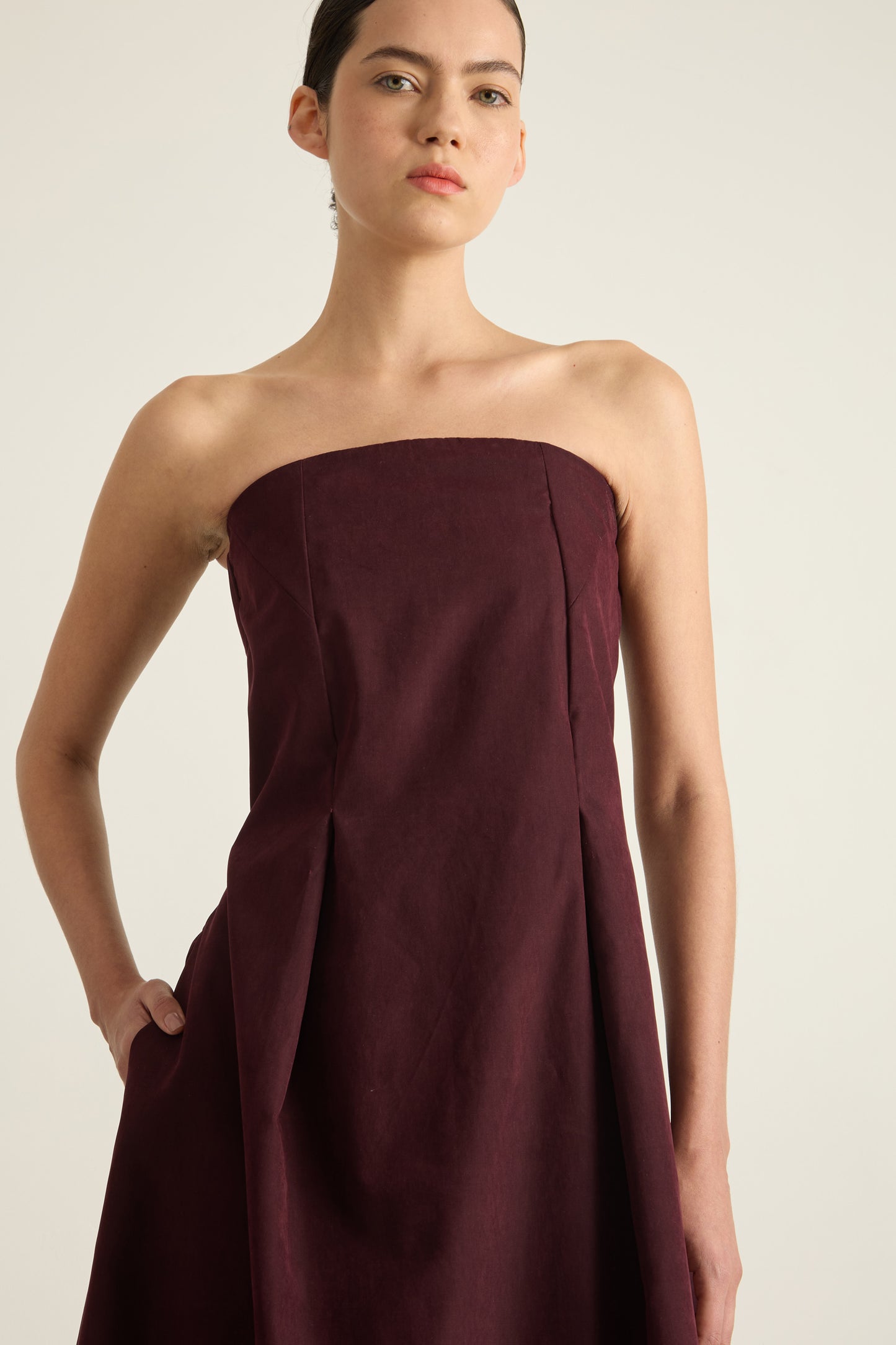 Vestido Degas Vinho