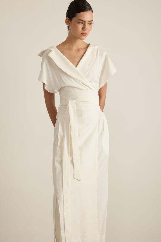 Vestido Carla Off-white